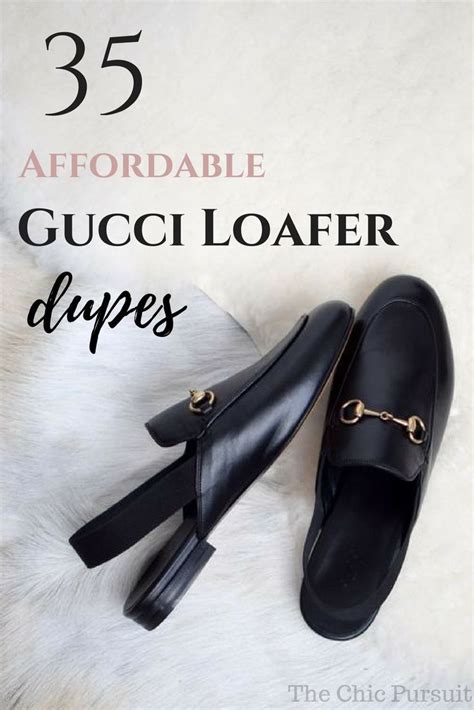 womens gucci loafer dupe